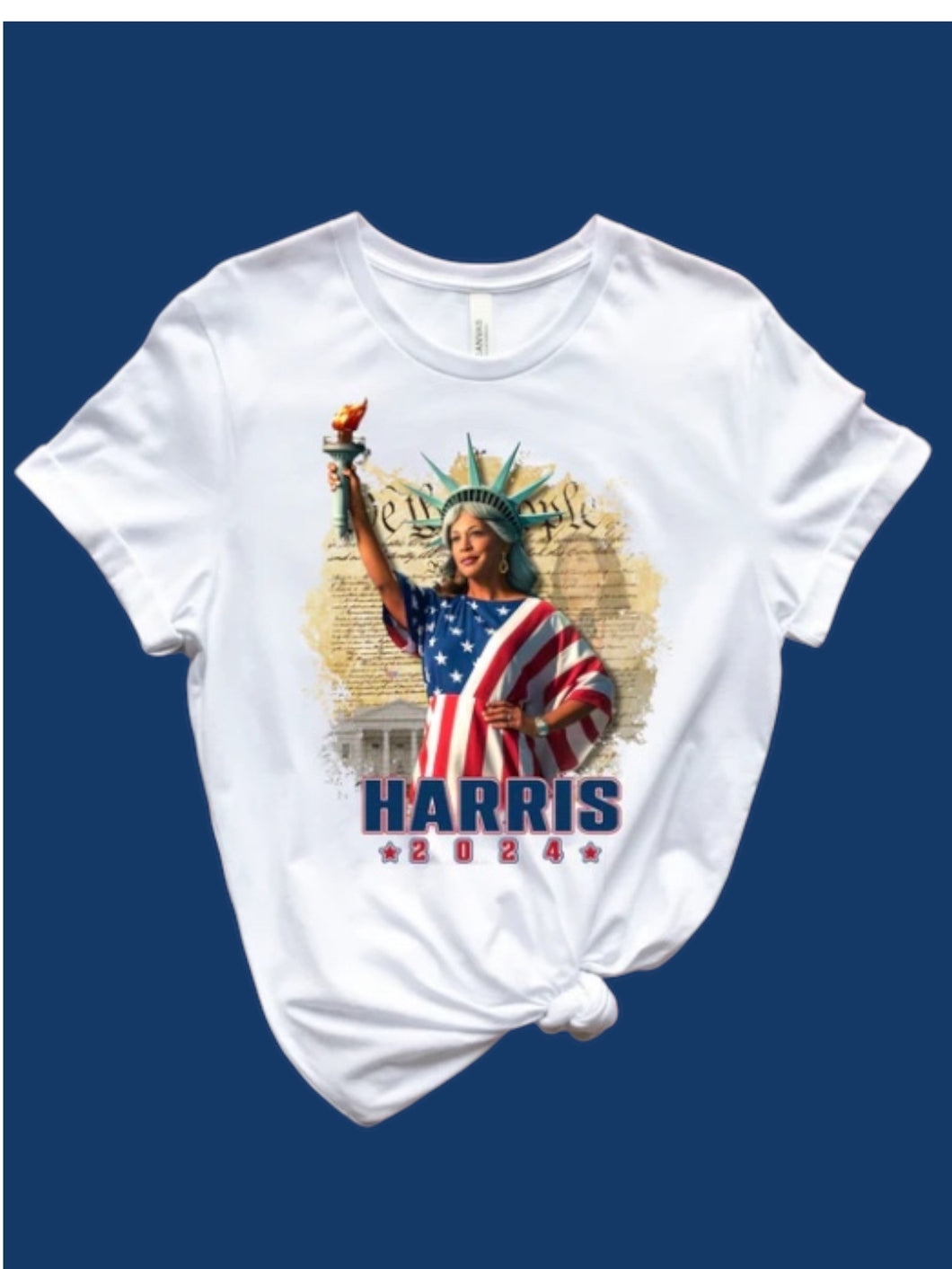 Kamala Harris 2024 Lady Liberty Shirt