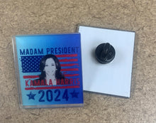 Load image into Gallery viewer, Madam President Lapel Pin (Kamala Harris Lapel Pin)